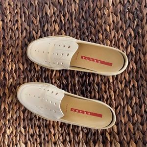 Prada Loafer Slip On Flat Casual Shoes